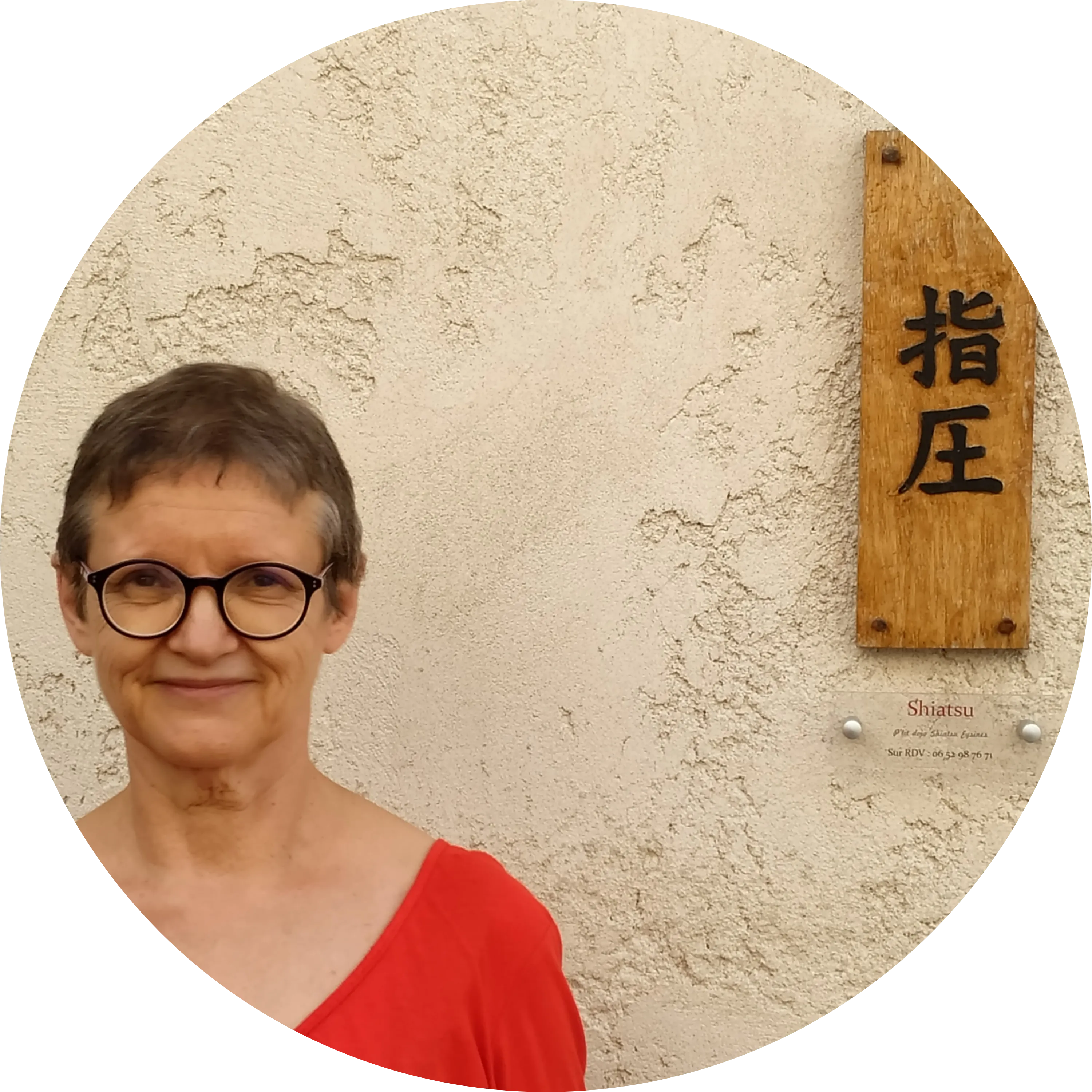 Claudine Mongellaz, praticienne shiatsu
